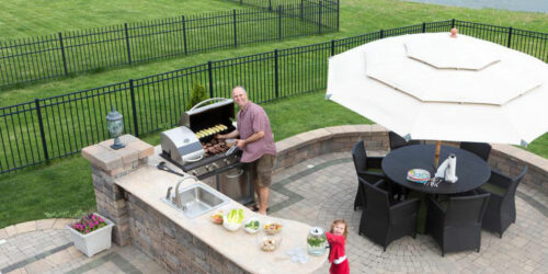 7 points to consider when designing an outdoor kitchen island