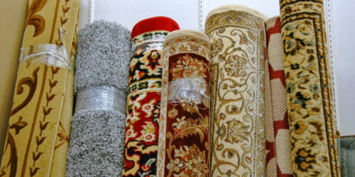 Common materials used in area rugs