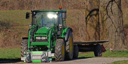 Common types of tractors used for various purposes