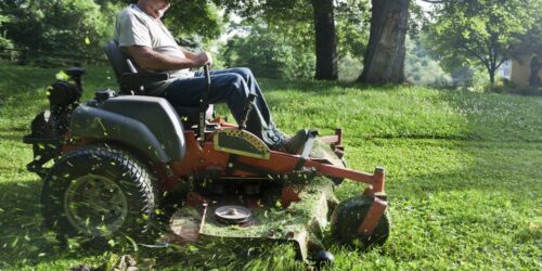 Choosing an appropriate ride lawn mower