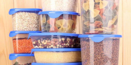 Clever tupperware storage solutions