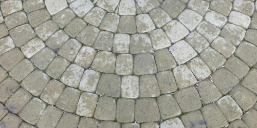 Add a unique touch to your backyard patio with pavers