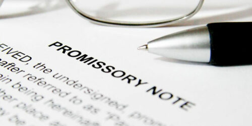 A detailed guide to fill a promissory note template