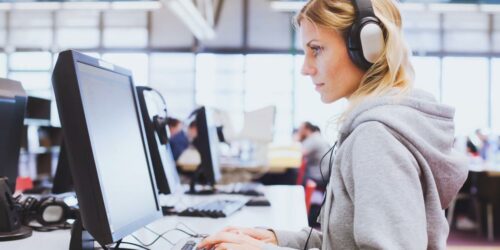 Are headphones a good idea in your workplace?