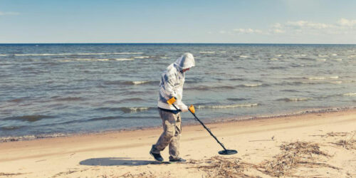 Basic working principle of a metal detector