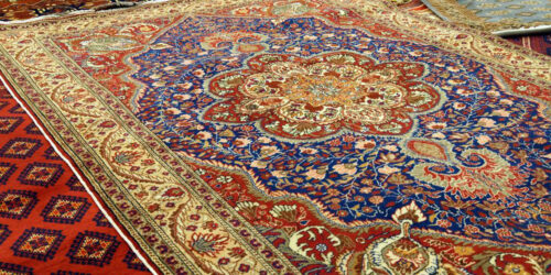 Different materials used to make area rugs