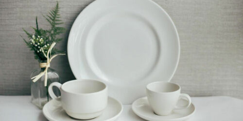 Different types of dinnerware sets