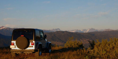 Jeep on top