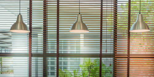 Modern blinds for improving the building conditions