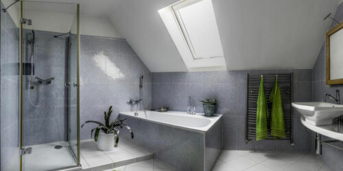 Make your bathroom luxurious with walk-in showers and tubs