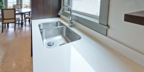 Safe, sparkling kitchen countertops