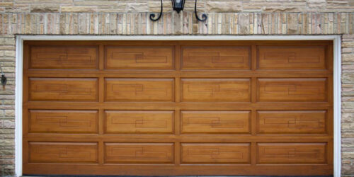 Steps to change garage door panels