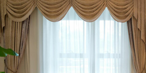 Swag valances: Decor ideas