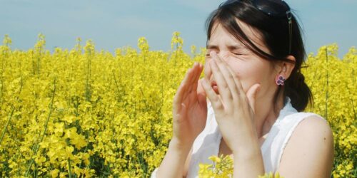 Symptoms and signs of pollen allergies