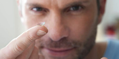 What are the different types of contact lenses?