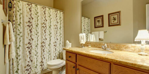 What type of curtains are best suited for bathrooms