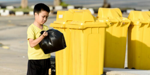 The journey of plastic bags