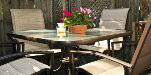 Tips to keep your patio furniture clean