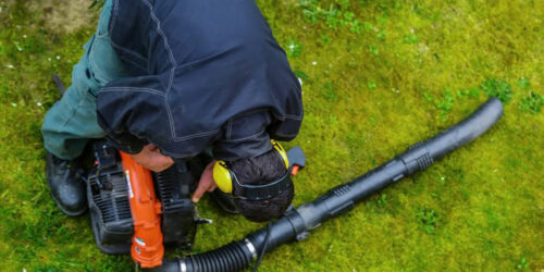 Tips to use a leaf blower effectively