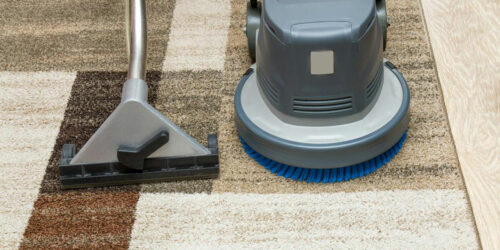 Two different types of carpet cleaning services 