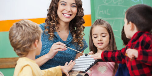 Blend Learning With Fun With Fisher-Price Little People Musical Preschool Play Set