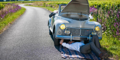 Roadside assistance for your old car