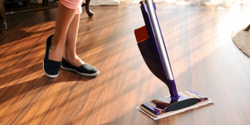 Regime to clean wooden floors