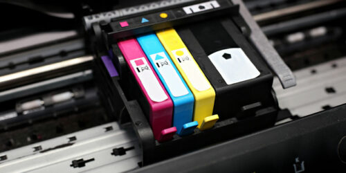 3 different types of ink cartridges